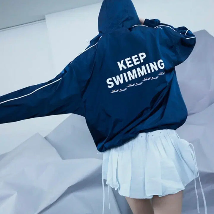 [BUNJANG] BTS Swim Windbreaker Jacket L / 방탄 스윔 SWIM 윈드자켓 L
