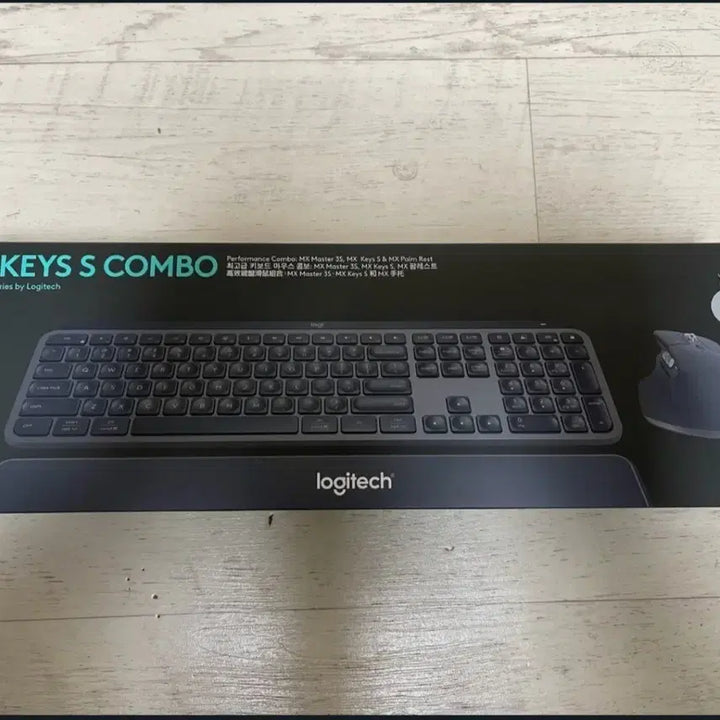 [BUNJANG] Logitech MX Keys S Combo Wireless Keyboard and Mouse Set / 로지텍 Mx keys S combo 무선키보드 마우스 셋트 미개봉