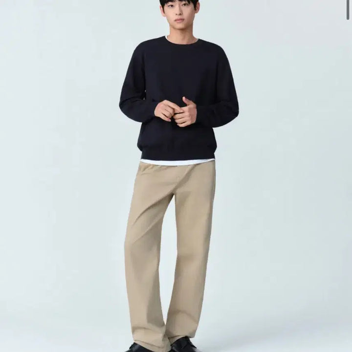 [SOLD OUT] 베이지 코튼 스트레이트진 팝니다.