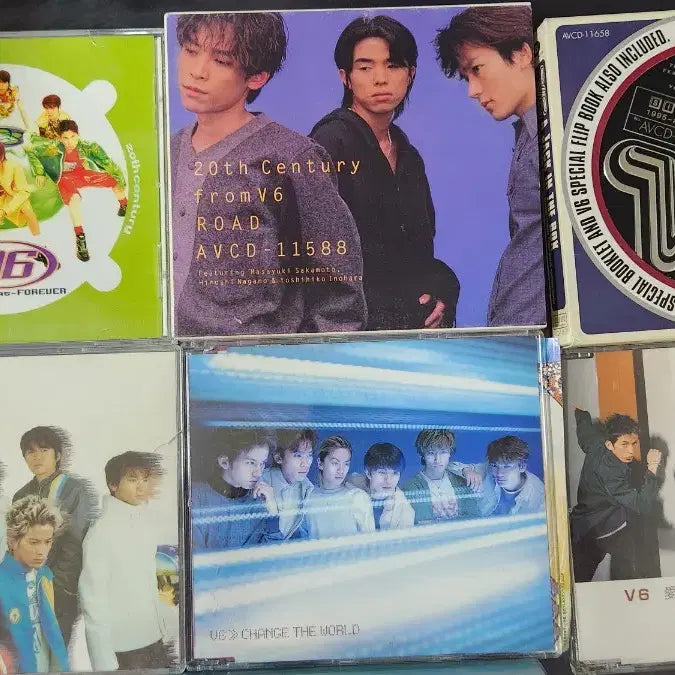 [SOLD OUT] 일본그룹 V6 CD 6종