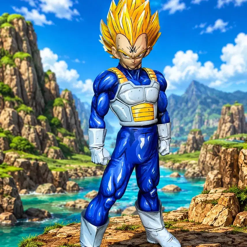 [BUNJANG] Vegeta Repaint Figure / 마인 베지터피규어 리페인트