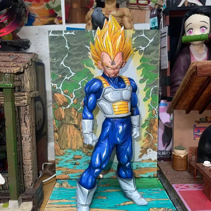 [BUNJANG] Vegeta Repaint Figure / 마인 베지터피규어 리페인트