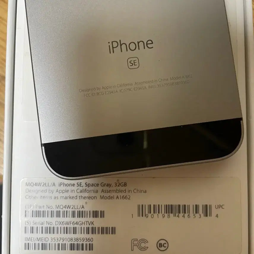 [BUNJANG] Apple iPhone SE 1st Gen 32GB North American Version (Camera Mute) / 아이폰se1 32gb 북미판 카메라무음