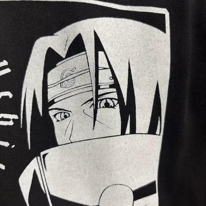 [BUNJANG] SPAO Naruto Uchiha Itachi Graphic T-Shirt / 나루토 스파오 우치하 사스케 이타치 반팔티 S