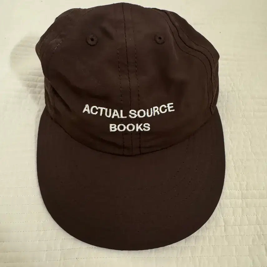 [BUNJANG] Actual Source Books Nylon Running Cap Brown / actual source books 나일론 러닝캡 브라운