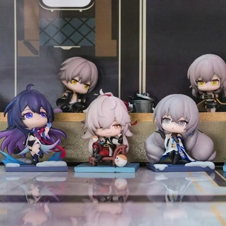 [BUNJANG] Honkai: Star Rail Seele Bronya Q Version Ribose Figure / 스타레일 피규어 제레 브로냐 q버전 리보스