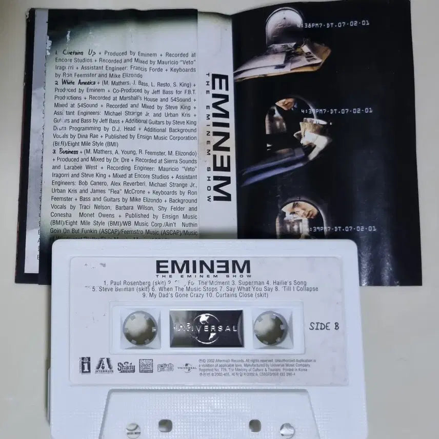 [BUNJANG] Eminem The Eminem Show Cassette Tape / 에미넴 Eminem Show (카세트테이프) / 자켓 불량