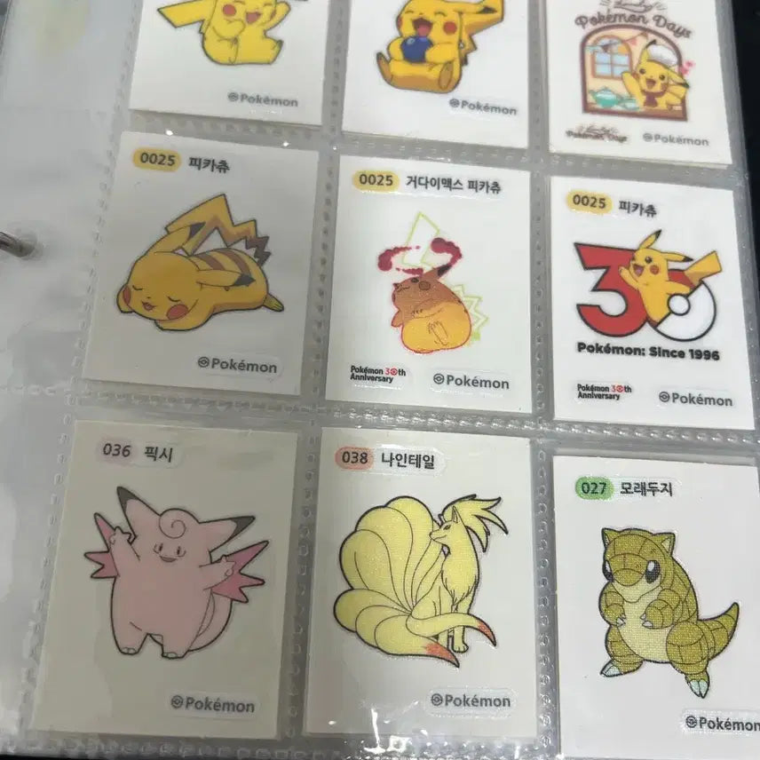 [BUNJANG] Pokemon Stickers / 포켓몬 띠부실 팔아요