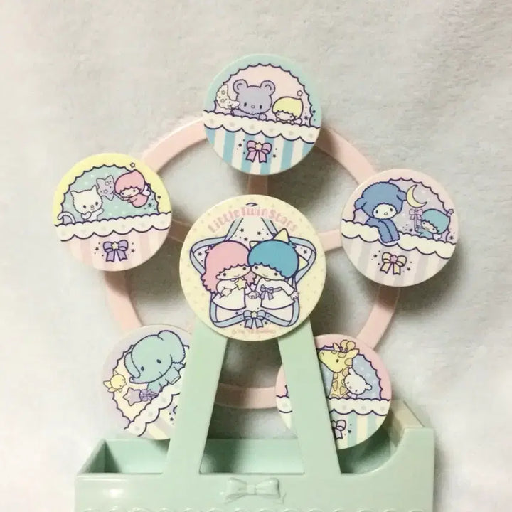 [BUNJANG] Little Twin Stars Kiki &amp; Lala Ferris Wheel Masking Tape Cutter / 리틀트윈스타 키키라라 관람차 마스킹테이프 커터