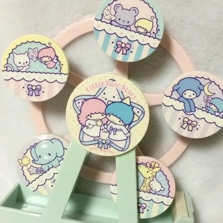 [BUNJANG] Little Twin Stars Kiki &amp; Lala Ferris Wheel Masking Tape Cutter / 리틀트윈스타 키키라라 관람차 마스킹테이프 커터