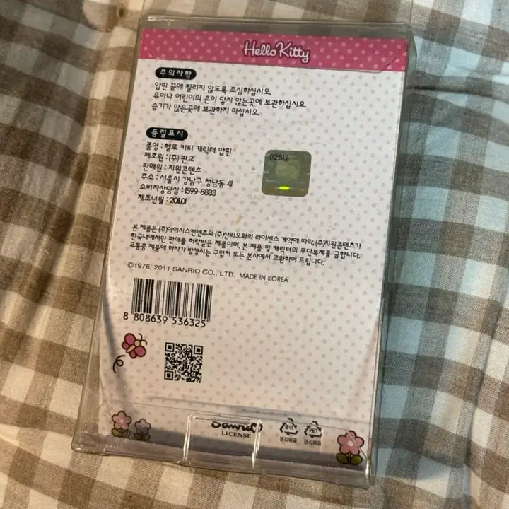 [BUNJANG] Sanrio Hello Kitty Classic Stationery Push Pin Set / 고전문구 헬로키티 캐릭터 압핀 압정 세트