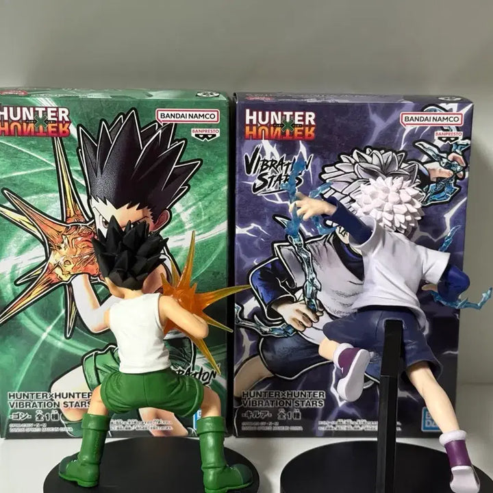 [BUNJANG] Hunter x Hunter Gon &amp; Killua Vibration Statue Banpresto / 헌터헌터 곤 키르아 바이브레이션 피규어 반프