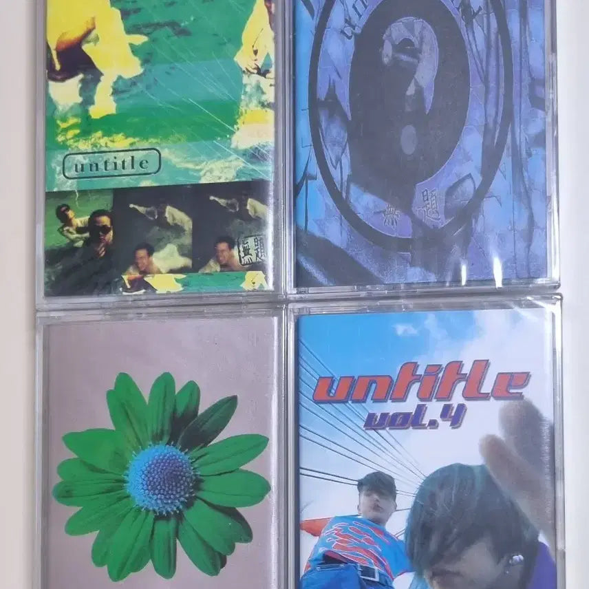 [BUNJANG] Untitle 1-4th Album (Sealed Cassette Tape) / 언타이틀 1-4집 (미개봉 카세트테이프)