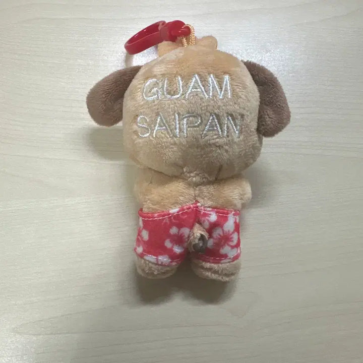 [BUNJANG] Pochacco Hawaiian Shirt Guitar Plush Charm / 하와이 포챠코 인형 정품