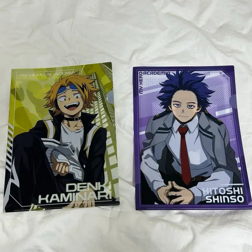 [BUNJANG] My Hero Academia Ensky L-Folder Shinsou Hitoshi Kaminari Denki / 나의 히어로 아카데미아 엔스카이 L자파일 신소히토시 카미나리 덴키