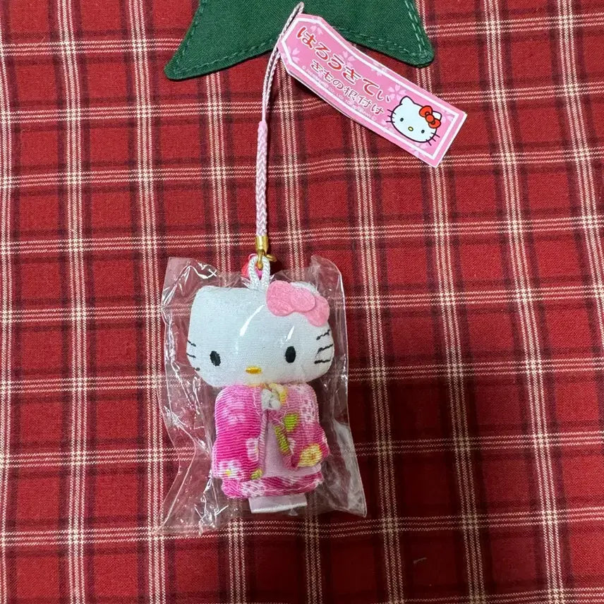 [BUNJANG] Vintage Hello Kitty Kimono Keyring / 고전 헬로키티 기모노 키링 새상품 판매중