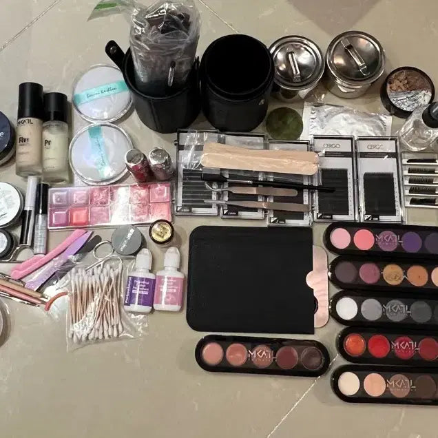 [BUNJANG] National Makeup Practical Skills Exam Material Set / 메이크업 국가 실기 재료 세트