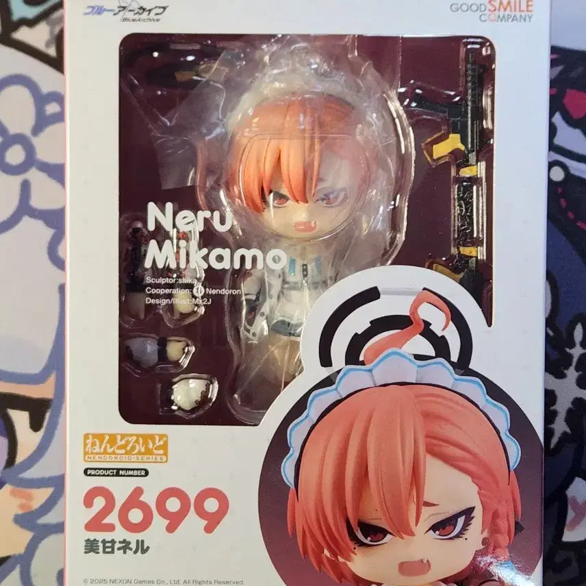 [BUNJANG] Good Smile Nendoroid Blue Archive Neru Sealed with Bonus / 굿스마일 넨도로이드 블루 아카이브 네루 미개봉 특전포함