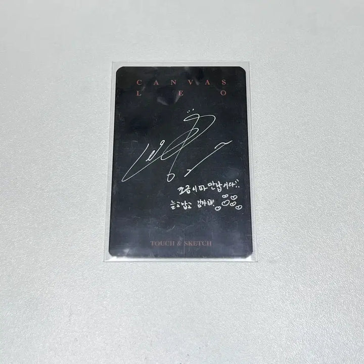 [BUNJANG] VIXX Leo Jung Taek-woon Studio Photocard / VIXX LEO 빅스 레오 정택운 공방 포카