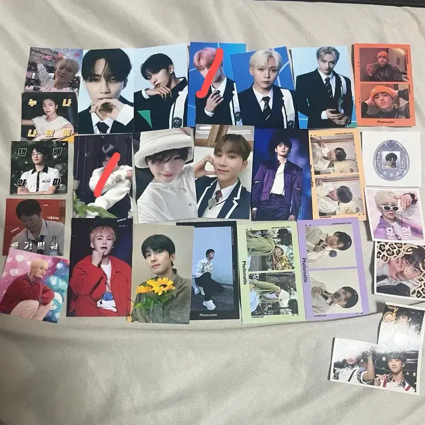 [BUNJANG] Seventeen Birthday Cafe Bundle Set Photocard / 세븐틴 생카특전 일괄 양도
