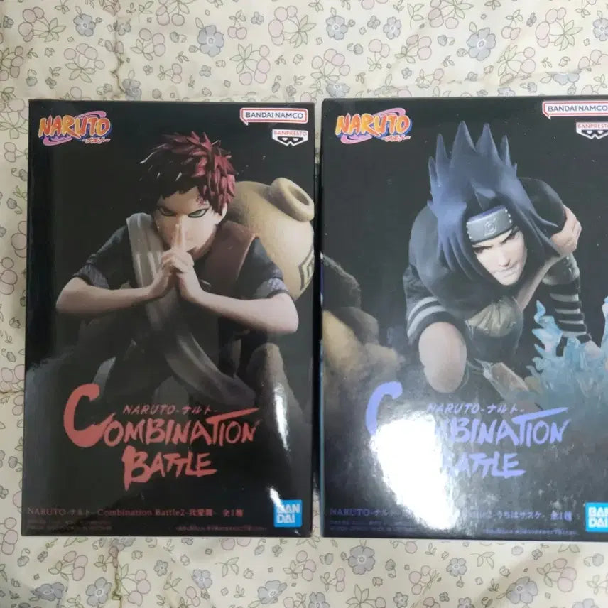 [BUNJANG] Naruto Gaara &amp; Sasuke Combination Battle Figure Bundle Set (Sealed) / [미개봉] 가아라 사스케 콤비네이션 배틀 피규어 일괄 세트