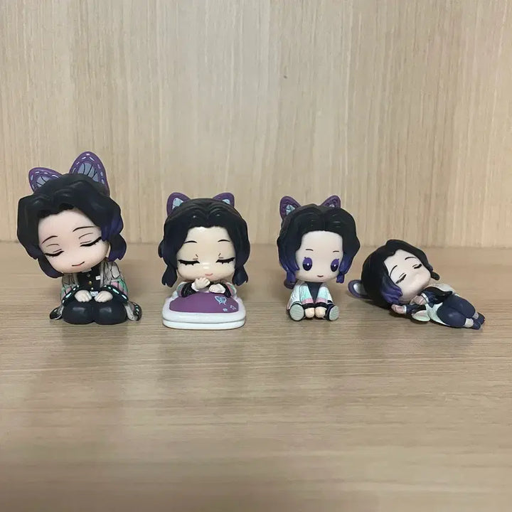 [BUNJANG] Demon Slayer Shinobu Kocho Gacha Bundle Set / 귀멸의칼날 시노부 가챠 (4종 일괄) 어깨쿵 오네무탄 펫타토 네무라세타이