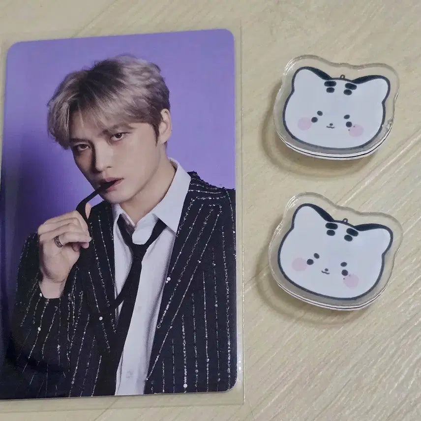 [BUNJANG] Kim Jaejoong Jaroongii Jibbitz Bundle Set / 김재중 재랑이 지비츠 2개 일괄