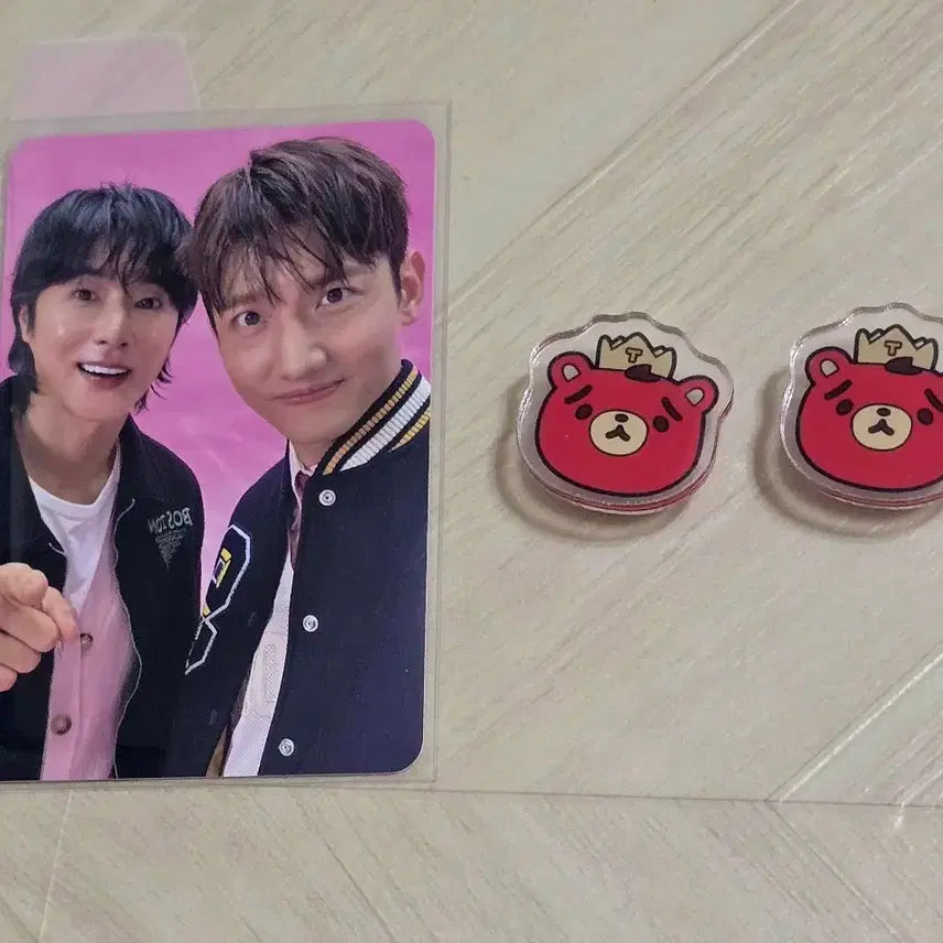 [BUNJANG] TVXQ TB Jibbitz Bundle Set / 동방신기 TB쨩 지비츠 2개 일괄