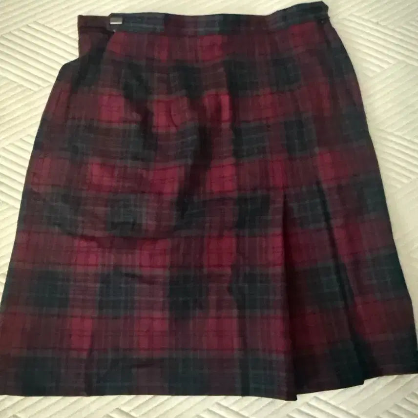 [BUNJANG] Used Plaid School Skirt / 중고 교복치마
