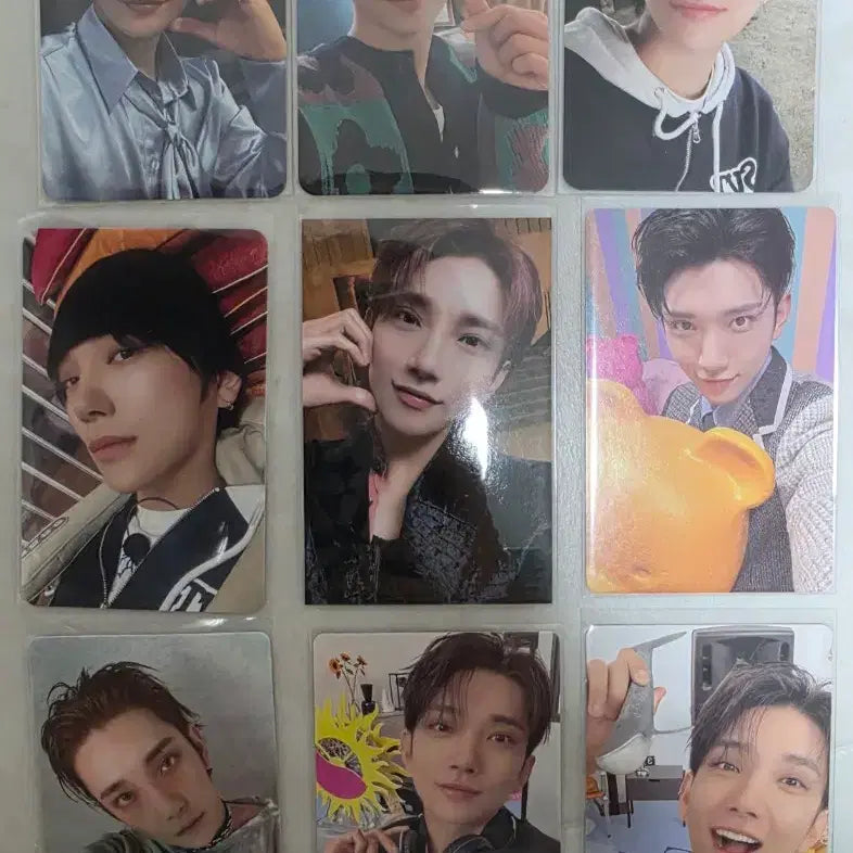 [BUNJANG] SEVENTEEN Joshua Bundle Set Photocard / 세븐틴 조슈아 포카 9개 일괄