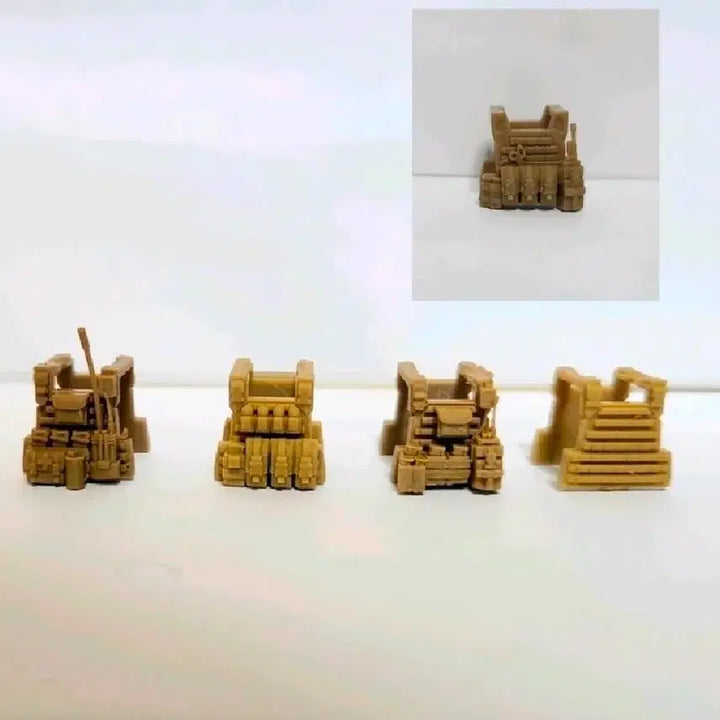 [BUNJANG] LEGO Military Uniform Minifigure Bundle Set (5 pcs) / 레고 밀리터리 피규어  방ㅌ복 일괄 5개 판매