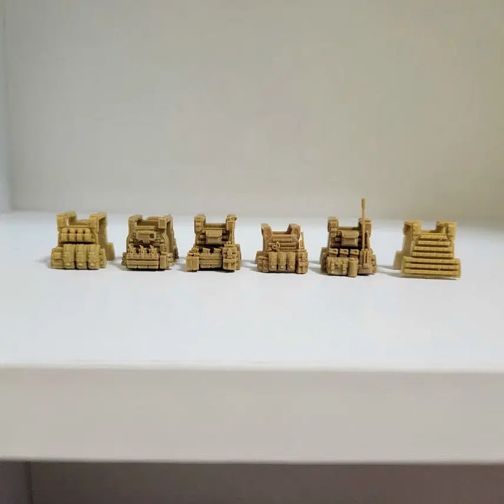 [BUNJANG] LEGO Military Uniform Minifigure Bundle Set (5 pcs) / 레고 밀리터리 피규어  방ㅌ복 일괄 6개 판매
