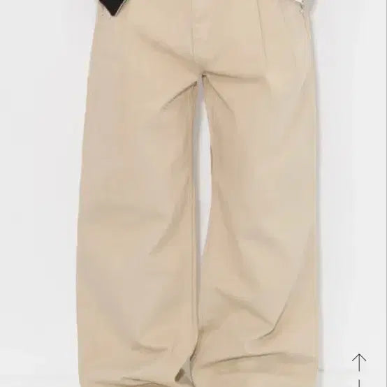 [BUNJANG] Helm Beige Wide Pants (Size S) / 헬름 베이지 팬츠 s