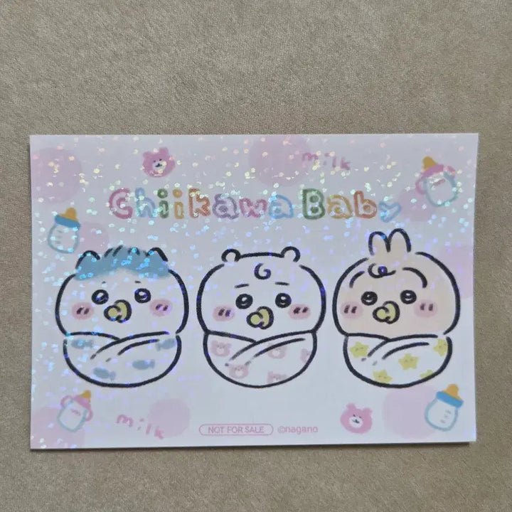 [BUNJANG] Chiikawa Baby Exclusive Sticker / 치이카와베이비 특전 스티커