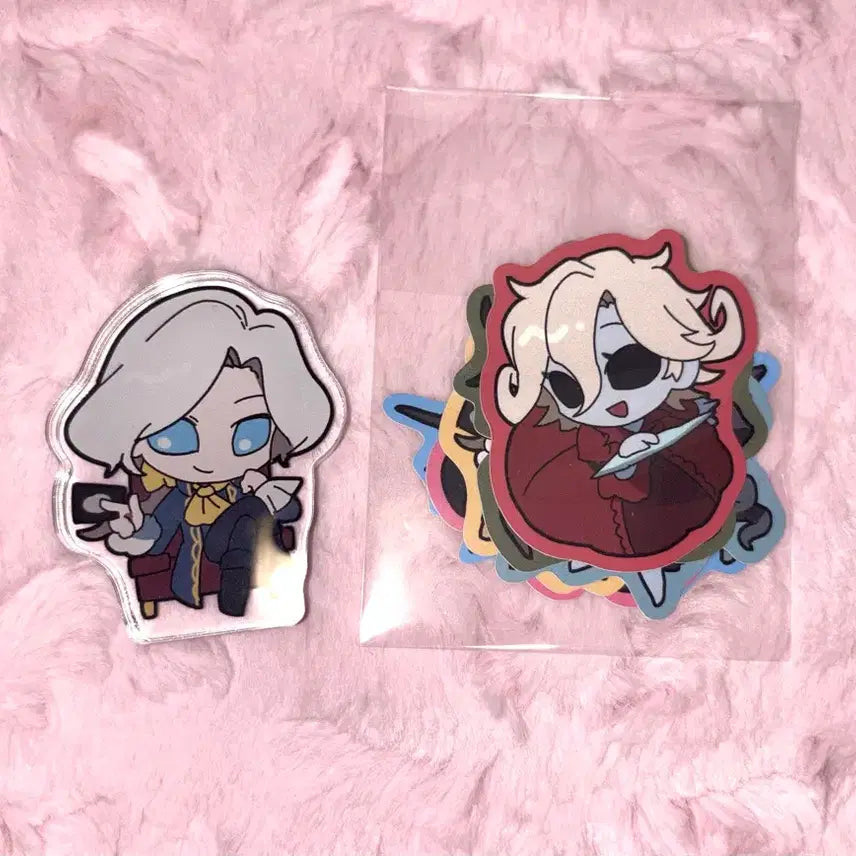 [BUNJANG] Identity V Unofficial Stickers &amp; Corotto / 제5인격 비공굿 통판 스티커,코롯토 판매