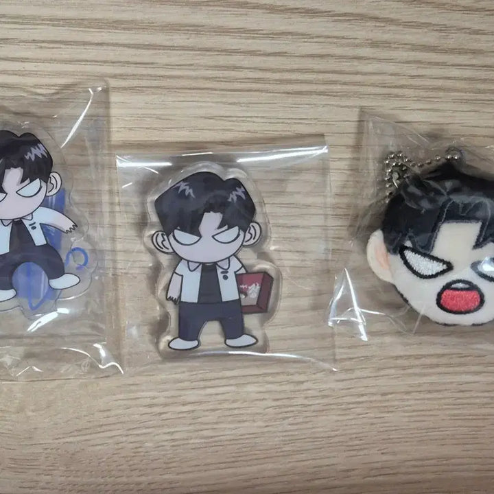 [BUNJANG] Garbage Time Sungsoo Sung Acrylic Block &amp; Small Face Keyring Bundle Set / 갑타 성준수 코롯토 아크릴 블럭 작뿡얼굴키링 가비지타임