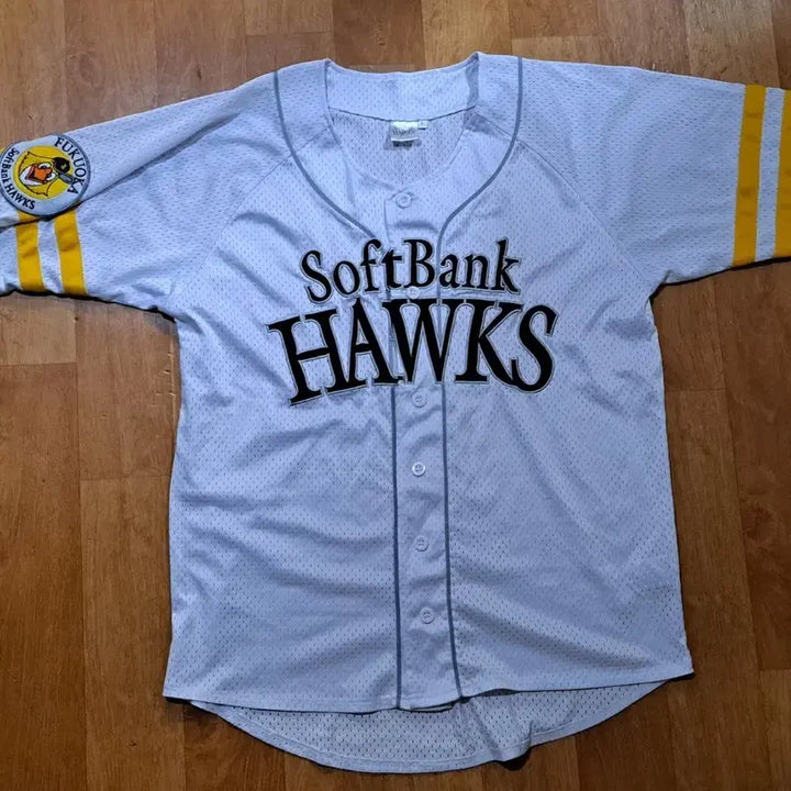[BUNJANG] NBP SoftBank Hawks Baseball Uniform (L) / (무료배송)NBP 소프트뱅크 호크스 야구 유니폼(L)