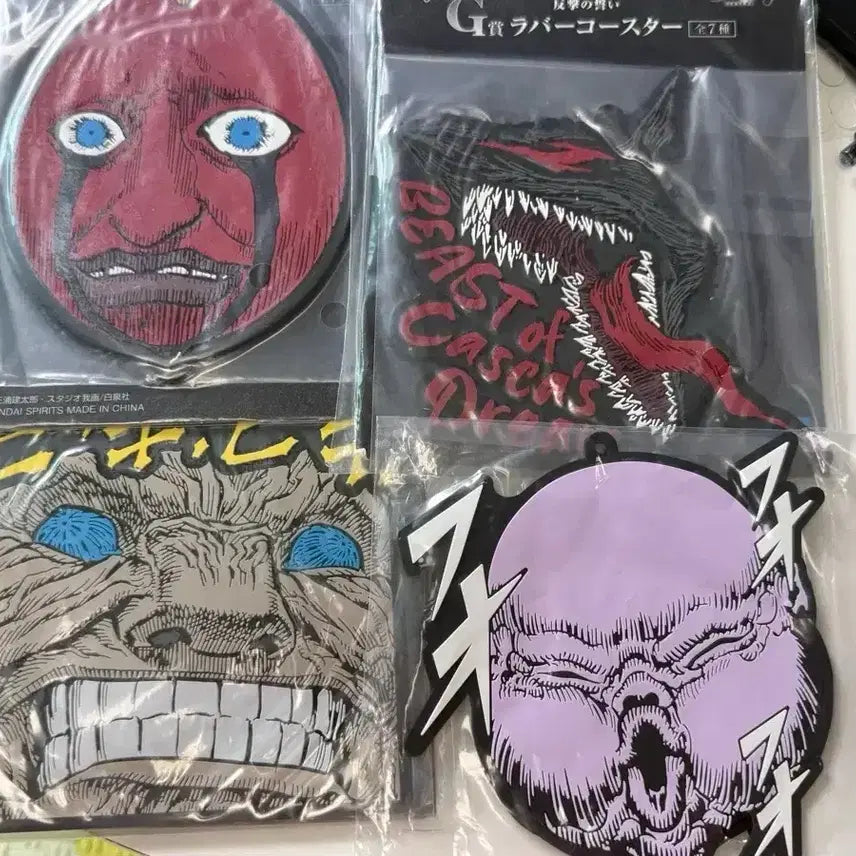 [BUNJANG] Berserk G Clear Rubber Coaster Bundle Set / 베르세르크 G상 러버 코스터 일괄