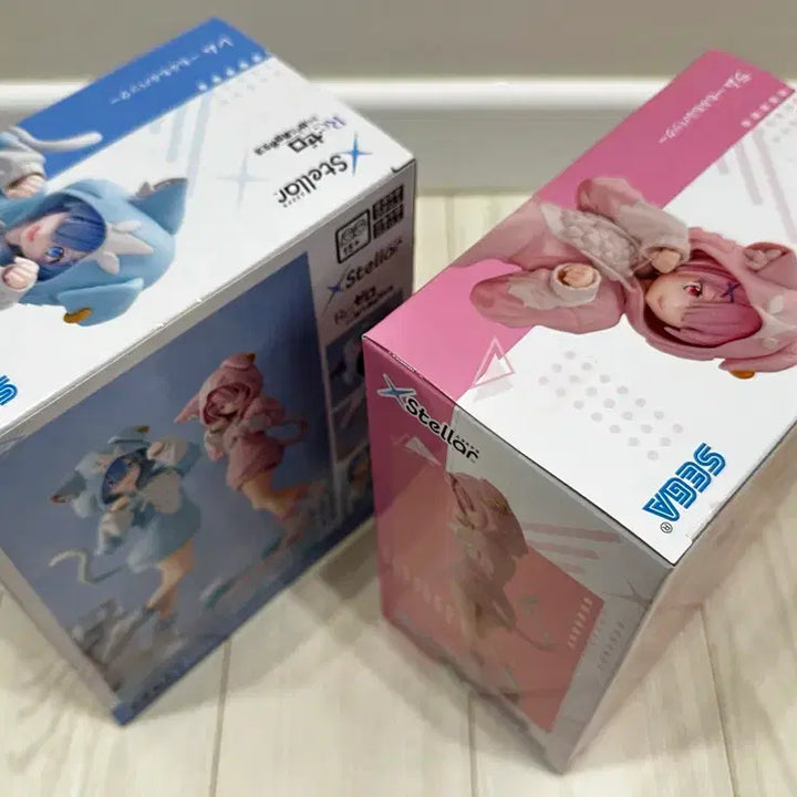 [SOLD OUT] <미개봉> SEGA Re:제로 렘/람 피규어 2종 세트