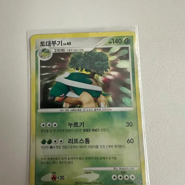 [BUNJANG] Pokemon Card Turtwig LV.45 / 포켓몬카드 토대부기 LV.45 카드