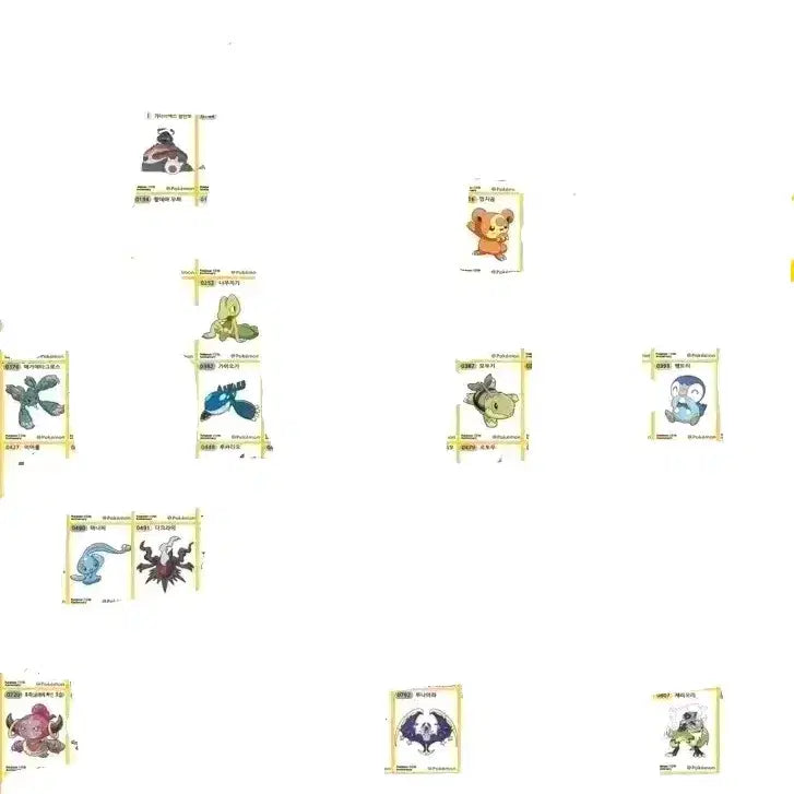 [BUNJANG] Pokemon Stickers Season 5 / 포켓몬띠부씰 시즌5 교환합니다