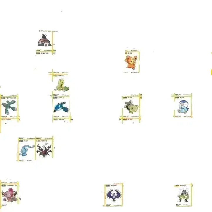 [BUNJANG] Pokemon Stickers Season 5 / 포켓몬띠부씰 시즌5 교환합니다