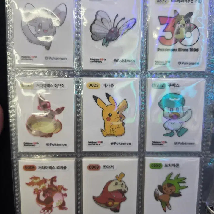 [BUNJANG] Pokemon Stickers Season 5 / 포켓몬띠부씰 시즌5,아트웍 판매 교환