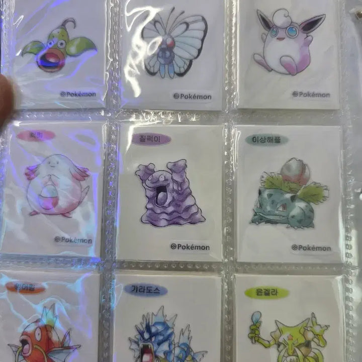 [BUNJANG] Pokemon Stickers Season 5 / 포켓몬띠부씰 시즌5,아트웍 판매