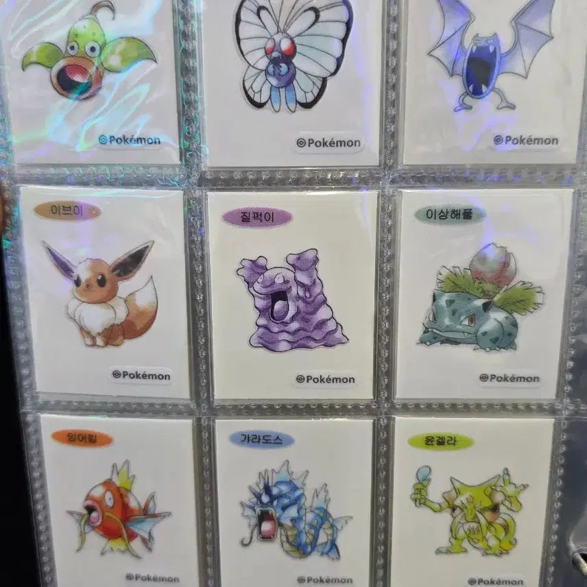 [BUNJANG] Pokemon Stickers Season 5 / 포켓몬띠부씰 시즌5,아트웍 판매