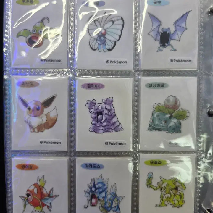 [BUNJANG] Pokemon Stickers Season 5 / 포켓몬띠부씰 시즌5,아트웍 판매 교환