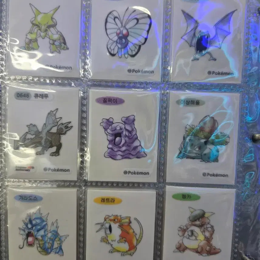 [BUNJANG] Pokemon Stickers Season 5 / 포켓몬띠부씰 시즌5,아트웍 판매 교환