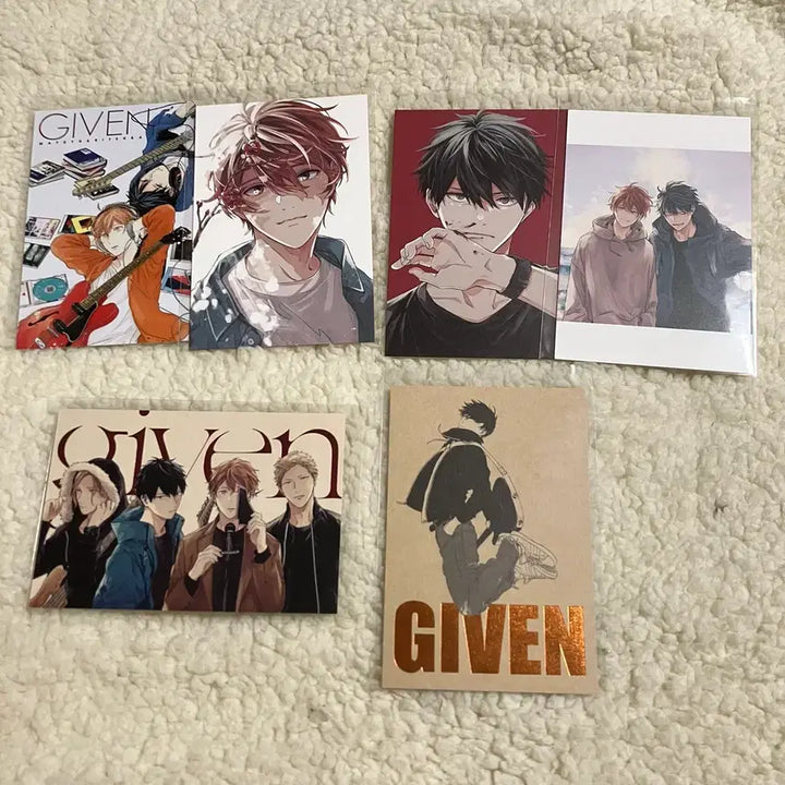[BUNJANG] Given Postcard Set Animate Exclusive / 기븐 엽서
