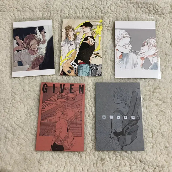 [BUNJANG] Given Postcard Set Animate Exclusive / 기븐 엽서