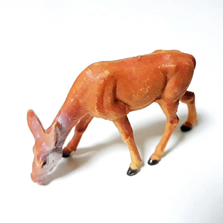 [BUNJANG] Bambi Deer Mini Figurines Set (2 pcs) / [2개일괄] 밤비 사슴 미니 피규어 세트